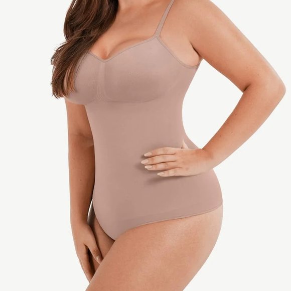 Seamless Sculpt Covered Bust and Back Thong Bodyshaper - Picture 7 of 10